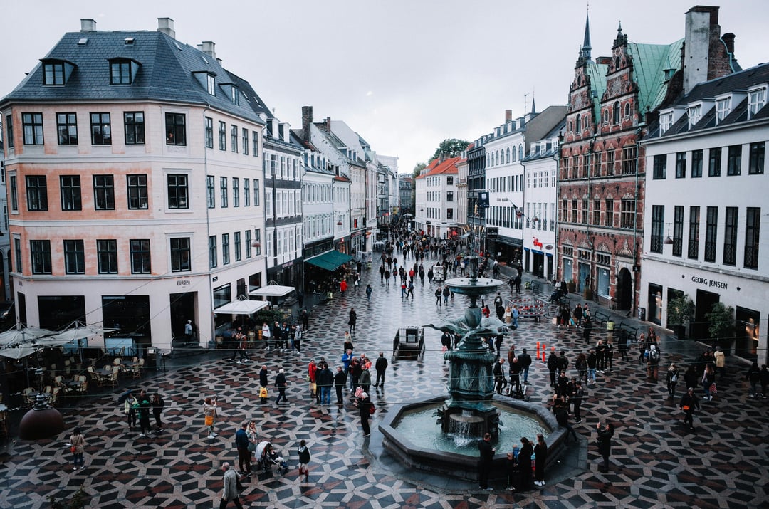 Open an account at other local banks in Denmark
